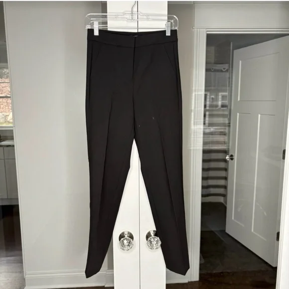 NWT J. Crew Kate Straight-leg Pant Four-season Stretch Black - Picture 2 of 5